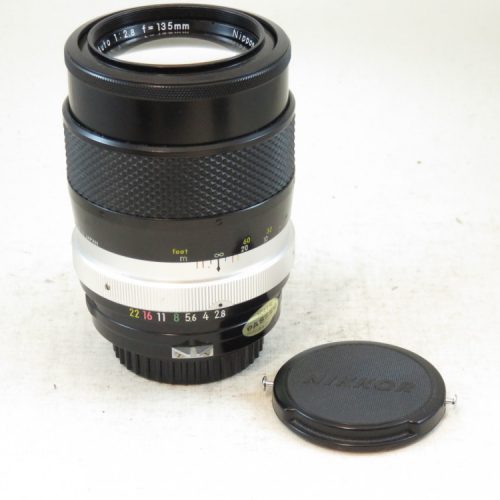 Nikon 135mm F2.8 Lens Bxd.