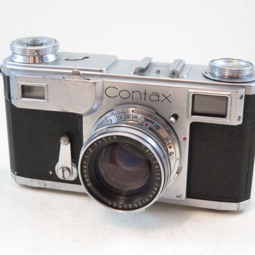 Zeiss Contax II +5cm F2 Lens