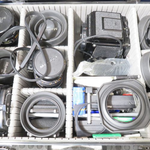 Mamiya RB67 Kit inc.50/65/90/ 127/180/250/W.L/Eye.L/iin Alum Case