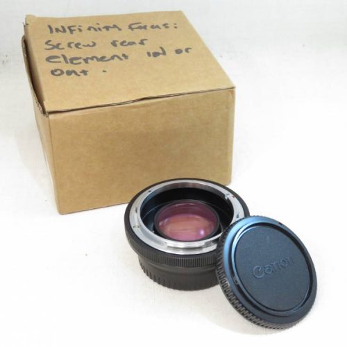 Adapter FX-FD Focal Reducer+ Speed Booster Bxd.