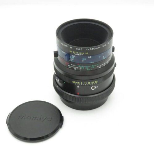Mamiya RZ 140mm F4.5 Lens Bxd. cn 30407  sn 16859