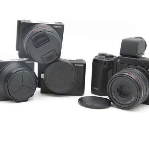 Ricoh GXR + 50mm + 28mm + 28-300mm + M-Mount Module ir Conv./VF2