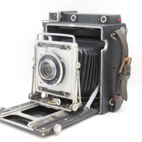 Speed Graphic 5x4 Camera + 127mm F4.7 Lens