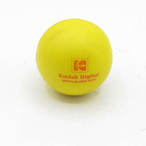 Yellow ball with Kodak Digital logo and website text.