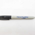 Polaroid PhotoWriter by Sharpie marker with a black cap and grey body.
