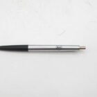 Metallic pen with a black grip and "Leitz" logo.