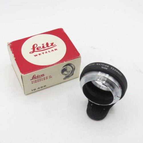 Leitz Wetzlar Visoflex III adapter with original box.