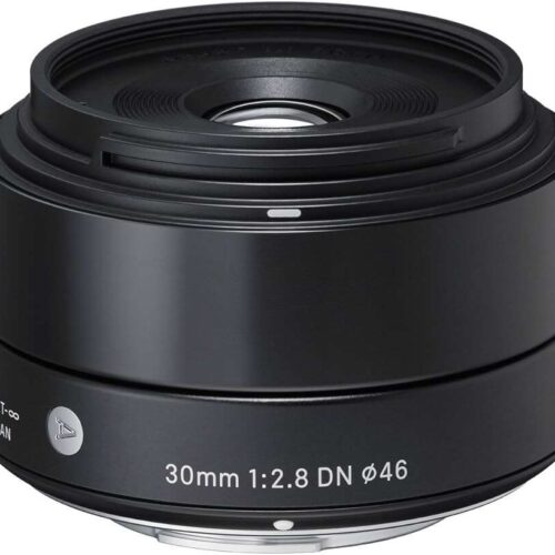 Camera lens with specifications 30mm 1:2.8 DN Ø46.