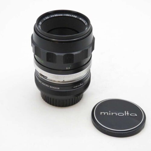 Minolta MC 50mm F3.5 Macro + Ext.Tube