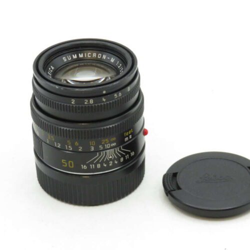 Leica Summicron-M 50mm f/2 Black Anodized 11826